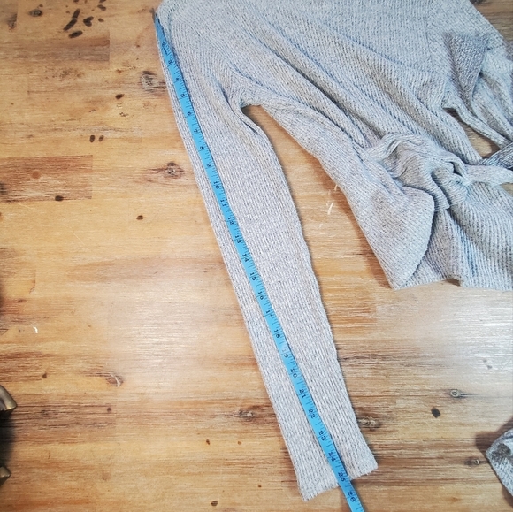 ZARA soft tie back sweater M - Picture 7 of 8